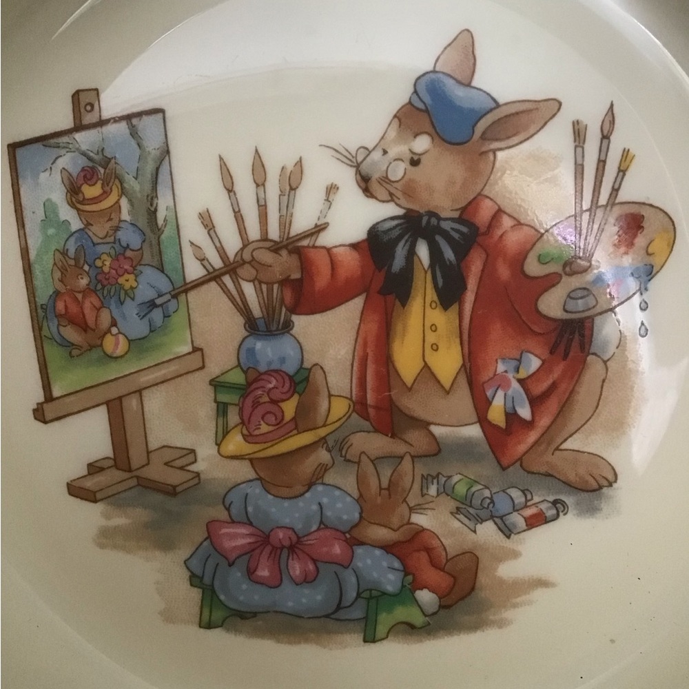 1936 BUNNYKINNS ROYAL DOULTON Cereal bowl